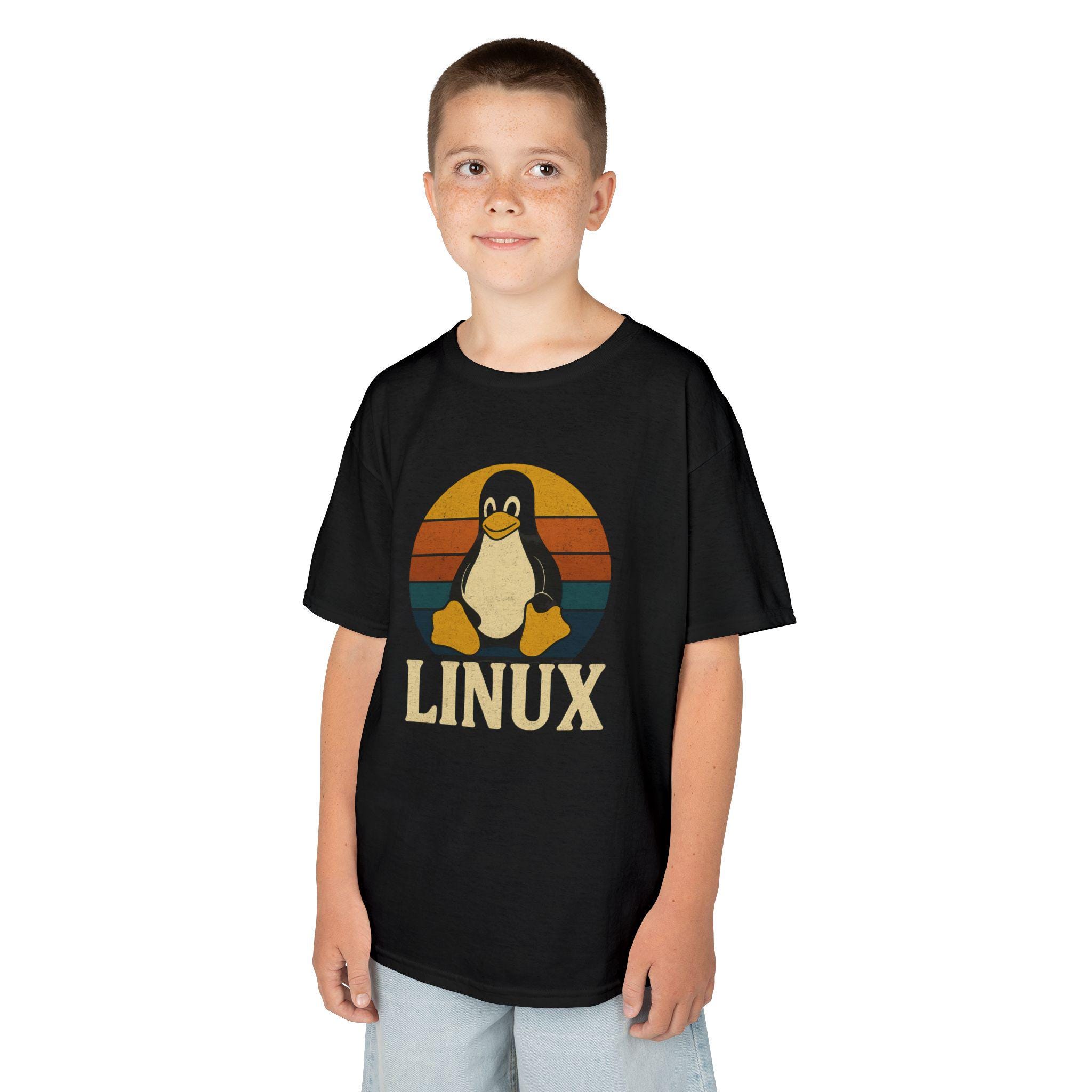 Retro Linux Kids T-Shirt