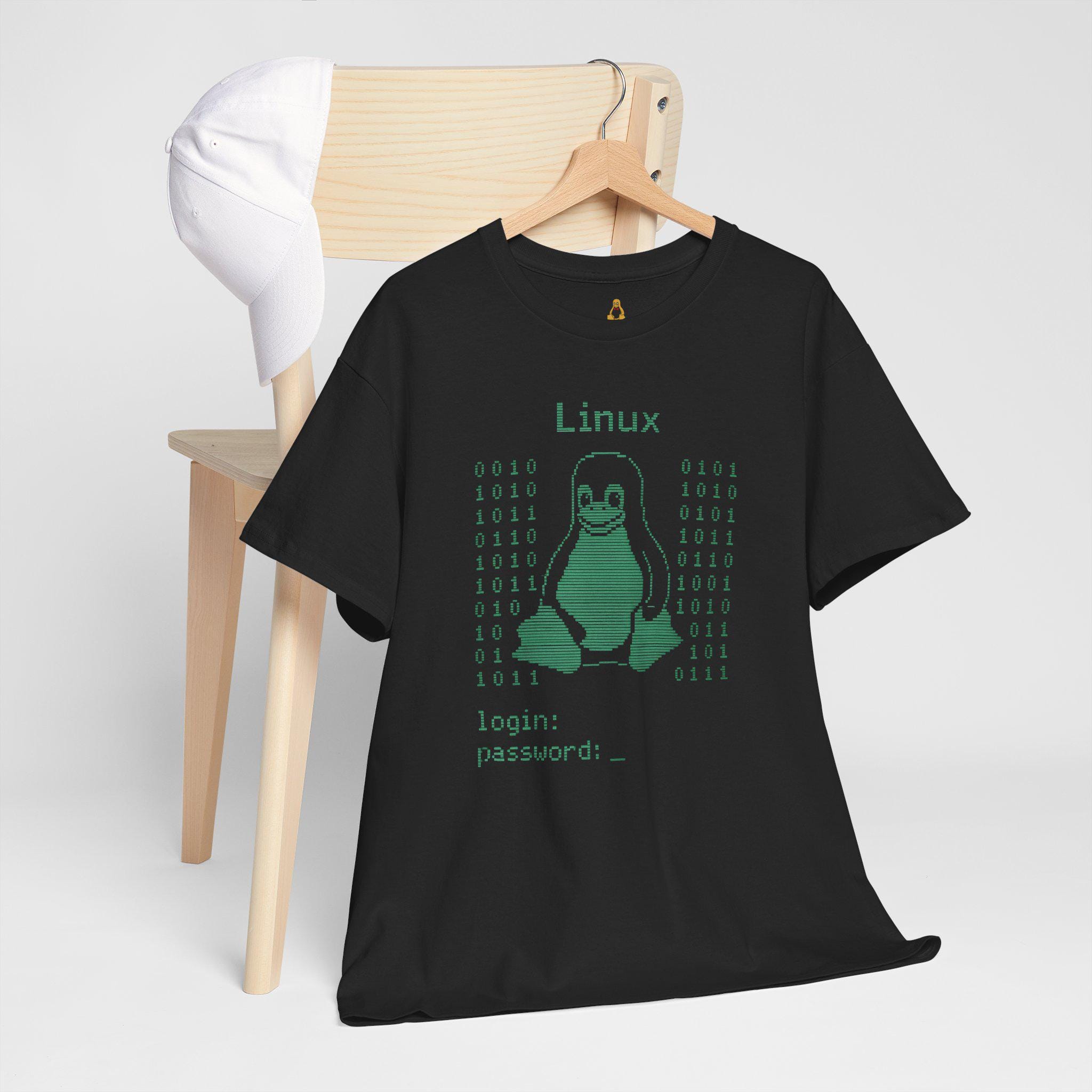 Retro Linux Terminal T-Shirt